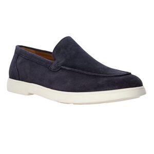 Dune London Mens Bentonn Suede Loafers / Navy